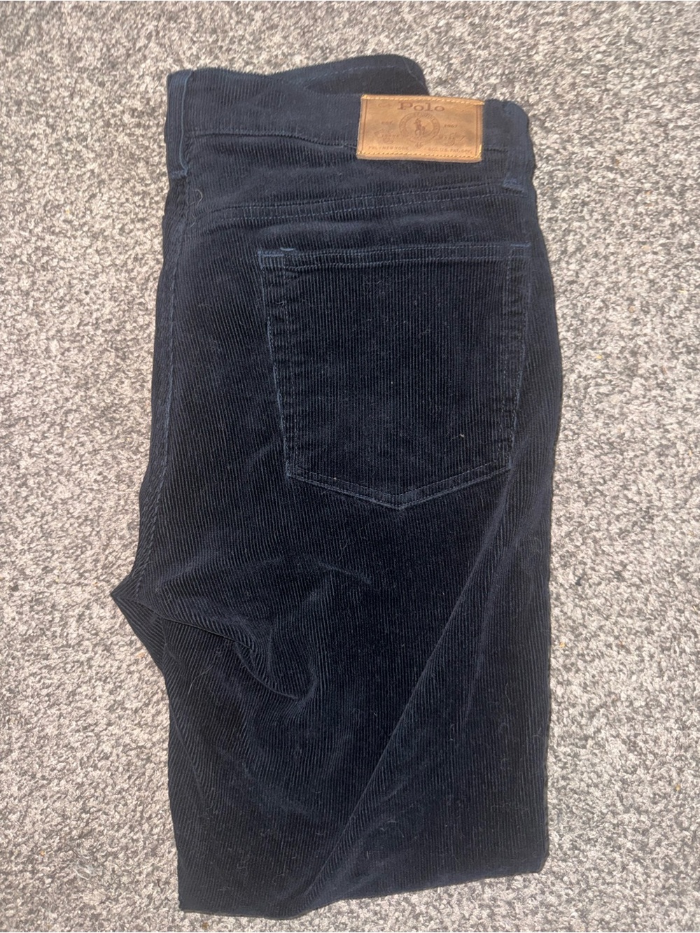 Polo by Ralph Lauren Dark Navy Corduroy Men's Pants 34/32